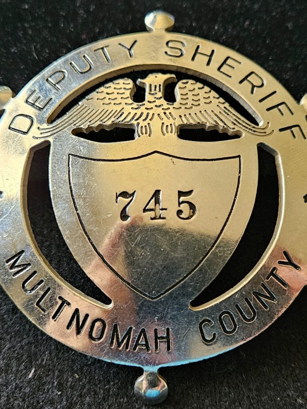 Oregon Multnomah County - Deputy Sheriff obsolete badge